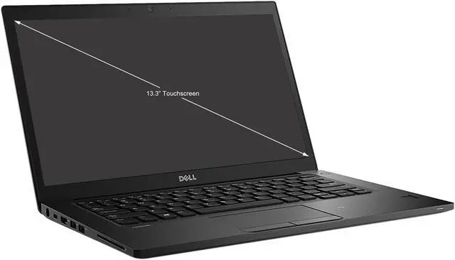 Alt view image 2 of 4 - DELL Grade A Laptop Intel Core i5-8250U 8GB Memory 500 GB PCIe SSD Intel UHD Graphics 620 13.3" Touch Screen Windows 11 Pro 64-bit 7390