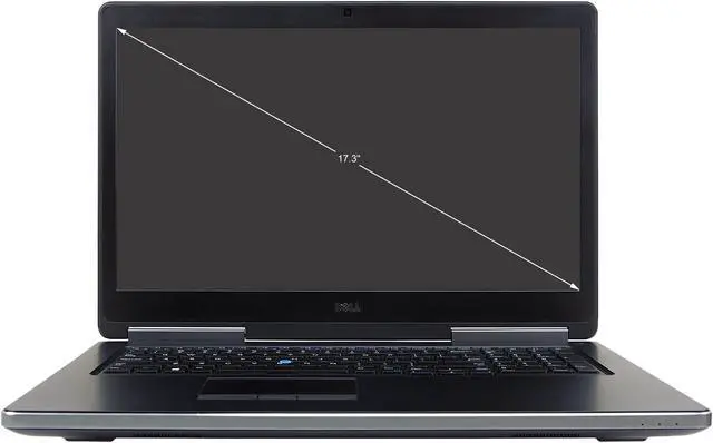 Alt view image 2 of 9 - DELL Precision Grade A Mobile Workstation Intel Core i7-7820HQ 32GB Memory 1 TB SSD NVIDIA Quadro P3000 17.3" Non-Touch Screen Windows 10 Pro 64-bit 7720
