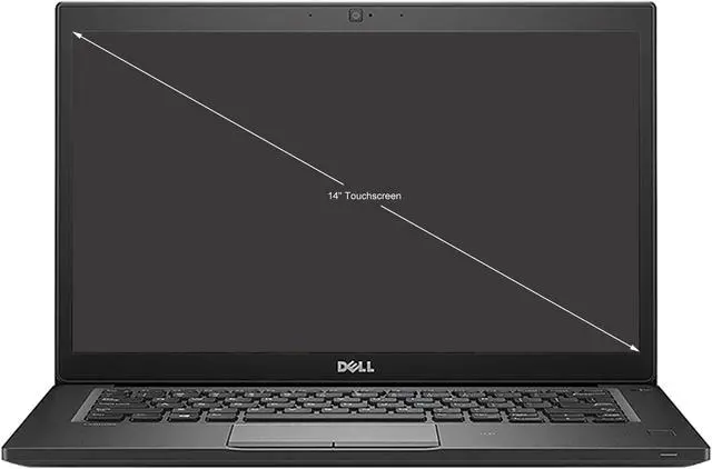 Alt view image 2 of 4 - DELL Grade B Laptop Latitude Intel Core i7-8650U 16GB Memory 256 GB SSD Intel UHD Graphics 620 14.0" Touch Screen Windows 11 Pro 64-bit 7490