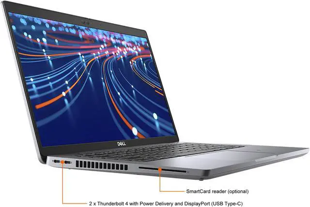Alt view image 4 of 7 - DELL Laptop Latitude Intel Core i5-1145G7 8GB Memory 256 GB PCIe SSD Intel Iris Xe Graphics 14.0" Non-Touch Screen Windows 10 Pro 64-bit 14-5420