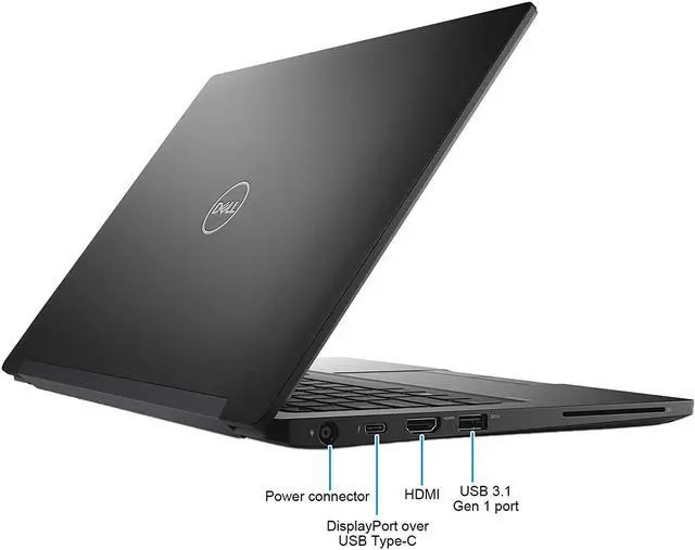 Alt view image 4 of 5 - DELL Laptop Latitude 7390 Intel Core i5 8th Gen 8350U (1.70GHz) 8GB Memory 256 GB SSD Intel UHD Graphics 620 13.3" Touchscreen Windows 10 Pro