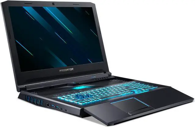 Alt view image 12 of 13 - Acer Predator Helios 700 - 17.3" 144 Hz - Intel Core i9-10980HK - GeForce RTX 2080 SUPER - 32 GB Memory - 1 TB PCIe SSD + 1 TB HDD - Windows 10 Home - Gaming Laptop (PH717-72-93LW)