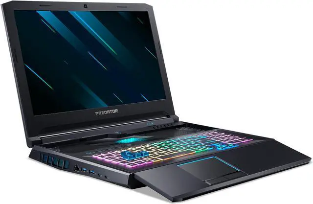 Alt view image 5 of 13 - Acer Predator Helios 700 - 17.3" 144 Hz - Intel Core i9-10980HK - GeForce RTX 2080 SUPER - 32 GB Memory - 1 TB PCIe SSD + 1 TB HDD - Windows 10 Home - Gaming Laptop (PH717-72-93LW)