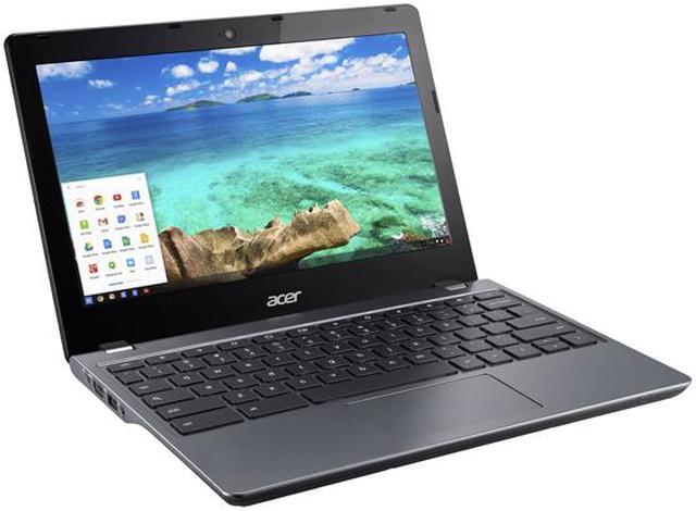 Alt view image 3 of 4 - Acer C740-C4PE Chromebook Intel Celeron 3215U (1.70 GHz) 4 GB LPDDR3 Memory 16 GB eMMC 11.6" Chrome OS