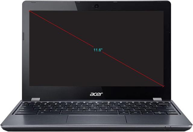 Alt view image 2 of 4 - Acer C740-C4PE Chromebook Intel Celeron 3215U (1.70 GHz) 4 GB LPDDR3 Memory 16 GB eMMC 11.6" Chrome OS