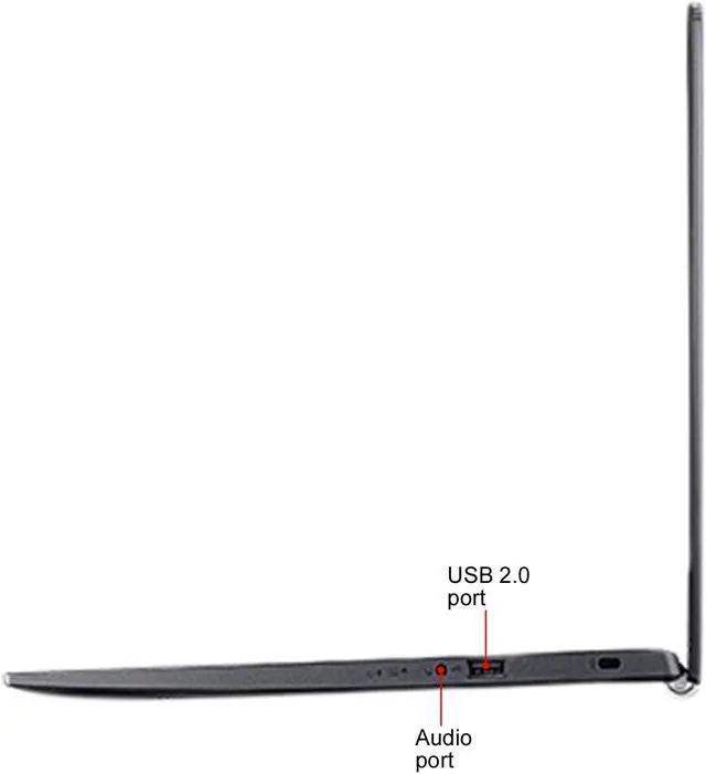 Alt view image 7 of 11 - Acer Laptop Aspire 5 Intel Core i7-1165G7 12GB Memory 512 GB NVMe SSD Intel Iris Xe Graphics 15.6" Non-Touch Screen Windows 10 Home 64-bit A515-56-75B6