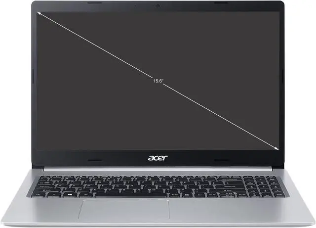Alt view image 2 of 12 - Acer Laptop Aspire 5 Thin and Light Laptop A515-45-R2B5 AMD Ryzen 5 5000 Series 5500U (2.10 GHz) 8 GB Memory 512 GB NVMe SSD AMD Radeon Graphics 15.6" Windows 10 Home 64-bit