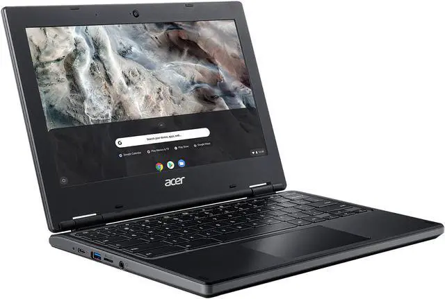 Alt view image 3 of 3 - Acer GRADE A Chromebook AMD A4-9120C 4GB Memory 32 GB eMMC SSD 11.6" Chrome OS C721-25AS