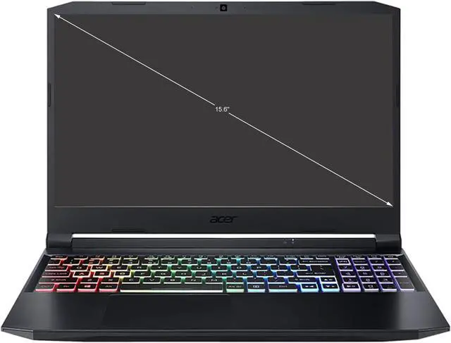 Alt view image 2 of 6 - Acer Nitro 5 AN515-45-R7S0 15.6" IPS AMD Ryzen 7 5000 Series 5800H (3.20 GHz) NVIDIA GeForce RTX 3070 Laptop GPU 16 GB Memory 1 TB PCIe SSD Windows 10 Home 64-bit Gaming Laptop