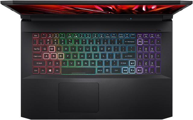 Alt view image 10 of 17 - Acer Nitro 5 - 17.3" GeForce RTX 3080 Laptop GPU - AMD Ryzen 7 5800H  - 16GB Memory - 1 TB PCIe SSD - Windows 10 Home 64-bit - Gaming Laptop - 360 Hz IPS (AN517-41-R3NX )