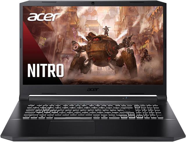Alt view image 3 of 17 - Acer Nitro 5 - 17.3" GeForce RTX 3080 Laptop GPU - AMD Ryzen 7 5800H  - 16GB Memory - 1 TB PCIe SSD - Windows 10 Home 64-bit - Gaming Laptop - 360 Hz IPS (AN517-41-R3NX )