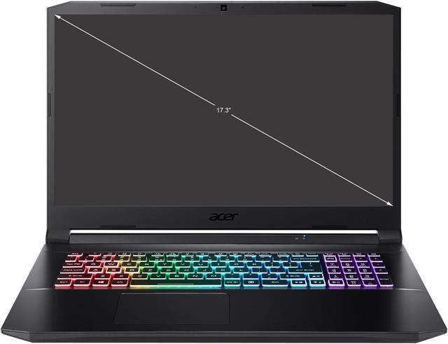Alt view image 2 of 17 - Acer Nitro 5 - 17.3" GeForce RTX 3080 Laptop GPU - AMD Ryzen 7 5800H  - 16GB Memory - 1 TB PCIe SSD - Windows 10 Home 64-bit - Gaming Laptop - 360 Hz IPS (AN517-41-R3NX )