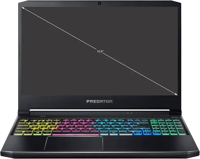 Alt view image 2 of 17 - Acer Predator Helios 300 - 15.6" - Intel Core i7-10750H - NVIDIA GeForce RTX 3060 Laptop GPU - 16 GB DDR4 - 1 TB SSD - Windows 10 Home - Gaming Laptop (PH315-53-70QE)