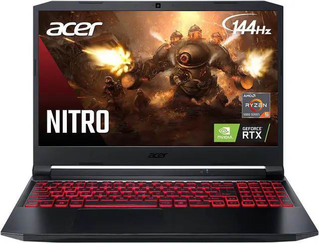 Acer Nitro GeForce RTX 3050 Laptop GPU AMD Ryzen