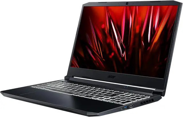 Alt view image 5 of 18 - Acer Nitro 5 - 15.6" GeForce RTX 3060 Laptop GPU - AMD Ryzen 5 5600H  - 16GB Memory - 512 GB PCIe SSD - Windows 10 Home 64-bit - Gaming Laptop - 144 Hz IPS (AN515-45-R21A )