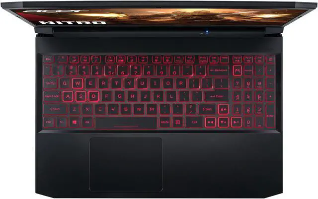 Alt view image 8 of 16 - Acer Nitro 5 - 15.6" GeForce RTX 3050 Laptop GPU - Intel Core i5-10300H  - 16GB Memory - 512 GB PCIe SSD - Windows 10 Home 64-bit - Gaming Laptop - 144 Hz IPS (AN515-55-56AP )