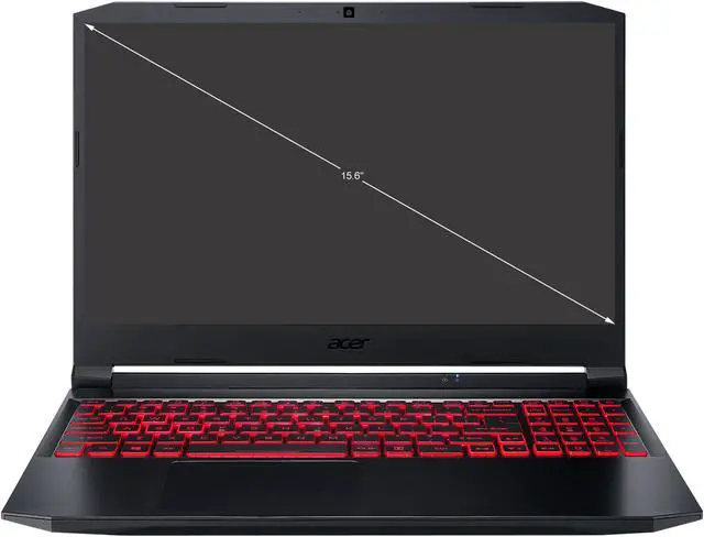 Alt view image 2 of 16 - Acer Nitro 5 - 15.6" GeForce RTX 3050 Laptop GPU - Intel Core i5-10300H  - 16GB Memory - 512 GB PCIe SSD - Windows 10 Home 64-bit - Gaming Laptop - 144 Hz IPS (AN515-55-56AP )