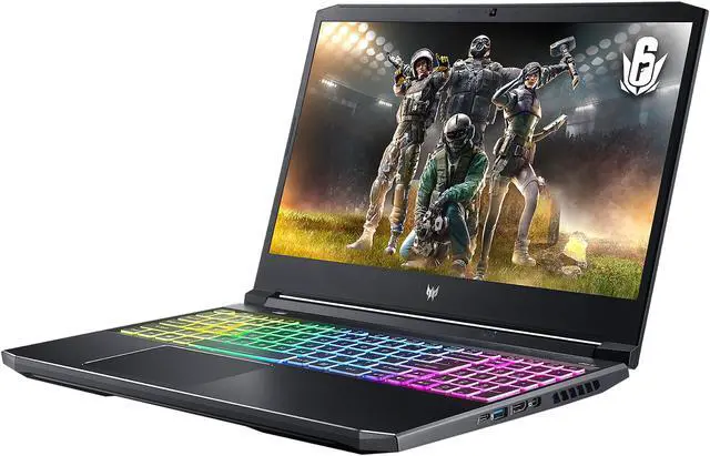 Alt view image 7 of 12 - Acer Predator Helios 300 - 15.6" GeForce RTX 3060 Laptop GPU - Intel Core i7-11800H  - 16GB Memory - 512 GB PCIe SSD - Windows 10 Home 64-bit - Gaming Laptop - 144 Hz IPS (PH315-54-731M )