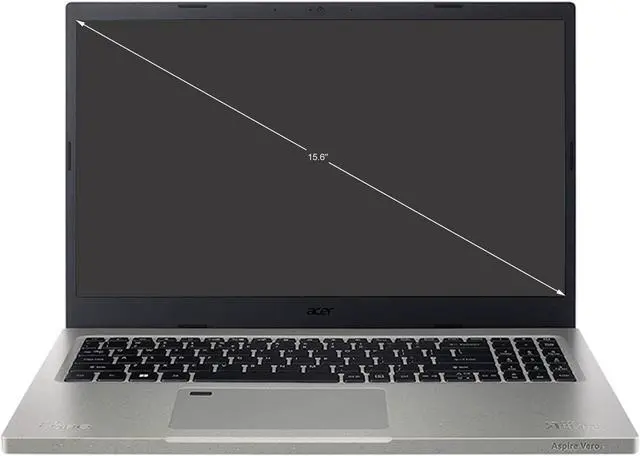 Alt view image 2 of 2 - Acer Laptop Aspire Vero Intel Core i5-1155G7 8GB Memory 256 GB PCIe SSD Intel Iris Xe Graphics 15.6" Non-Touch Screen Windows 11 Home 64-bit AV15-51-5155