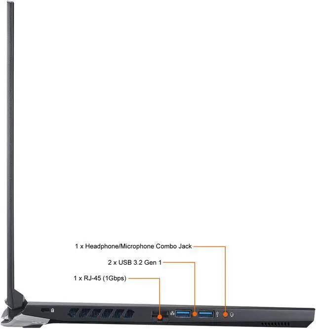 Alt view image 11 of 13 - Acer Predator Helios 300 - 15.6" GeForce RTX 3050 Ti Laptop GPU - Intel Core i7-11800H  - 16GB Memory - 512 GB PCIe SSD - Windows 10 Home 64-bit - Gaming Laptop - 144 Hz IPS (PH315-54-748Y )