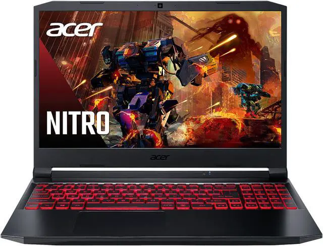 Main image of Acer Nitro 5 - 15.6" GeForce RTX 3050 Laptop GPU - Intel Core i5-11400H  - 16GB Memory - 512 GB NVMe SSD - Windows 11 Home 64-bit - Gaming Laptop - 144 Hz IPS (AN515-57-59F7 )