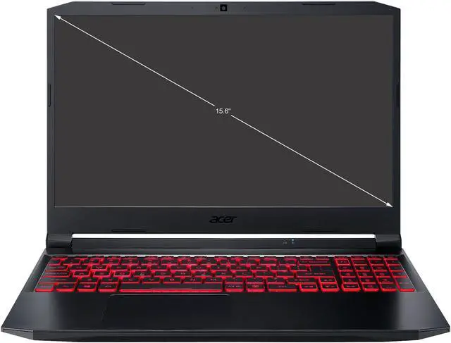 Alt view image 2 of 9 - Acer Nitro 5 - 15.6" GeForce RTX 3050 Laptop GPU - Intel Core i5-11400H  - 16GB Memory - 512 GB NVMe SSD - Windows 11 Home 64-bit - Gaming Laptop - 144 Hz IPS (AN515-57-59F7 )