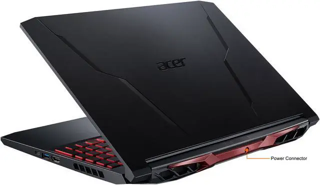 Alt view image 8 of 9 - Acer Nitro 5 - 15.6" GeForce RTX 3050 Laptop GPU - Intel Core i5-11400H  - 16GB Memory - 512 GB NVMe SSD - Windows 11 Home 64-bit - Gaming Laptop - 144 Hz IPS (AN515-57-59F7 )