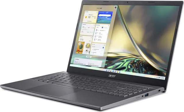Alt view image 2 of 8 - Acer Aspire 5 Laptop Intel Core i7 12th Gen 1255U (1.70GHz) 16GB Memory 512 GB NVMe SSD Intel Iris Xe Graphics 15.6" Windows 11 Home 64-bit A515-57-731E