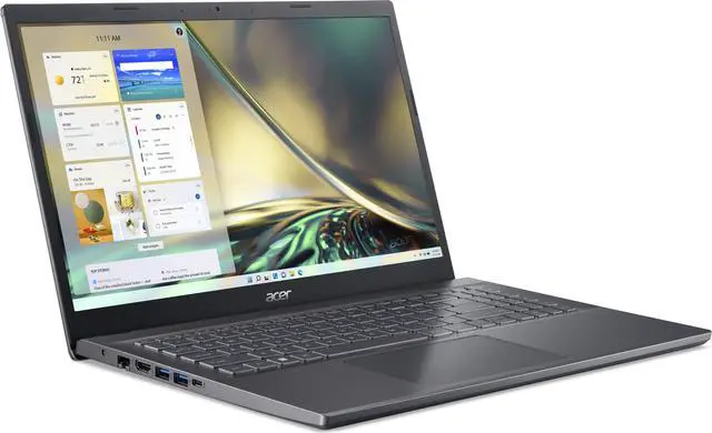 Alt view image 3 of 8 - Acer Aspire 5 Laptop Intel Core i7 12th Gen 1255U (1.70GHz) 16GB Memory 512 GB NVMe SSD Intel Iris Xe Graphics 15.6" Windows 11 Home 64-bit A515-57-731E