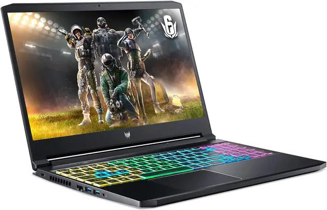 Alt view image 5 of 10 - Acer Predator Triton 300 - 15.6" GeForce RTX 3060 Laptop GPU - Intel Core i7-11800H  - 16GB Memory - 512 GB NVMe SSD - Windows 11 Home 64-bit - Gaming Laptop - 144 Hz IPS (PT315-53-75XX )