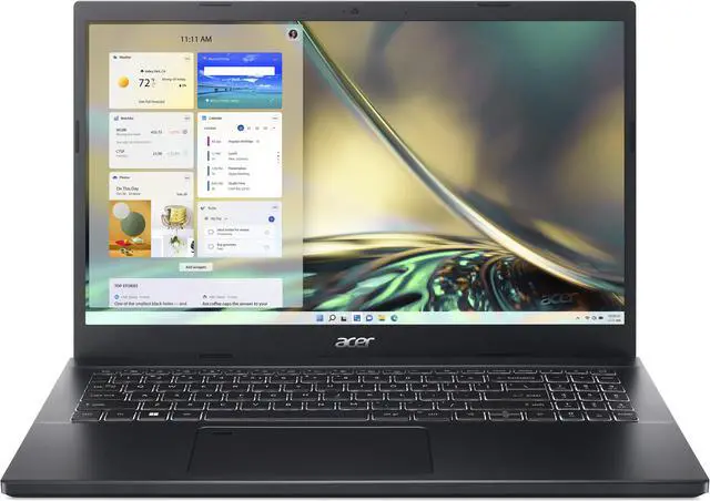 Alt view image 3 of 14 - Acer Laptop Aspire 7 Intel Core i7-12650H 8GB Memory 512 GB PCIe SSD Intel UHD Graphics 15.6" Non-Touch Screen Windows 11 Home 64-bit A715-76-73L8