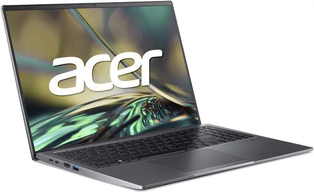 Alt view image 10 of 14 - Acer Swift X Laptop Intel Core i7 12th Gen 1260P (2.10GHz) 16GB Memory 512 GB PCIe SSD Intel Arc A370M 16.0" Windows 11 Home 64-bit SFX16-52G-73U6