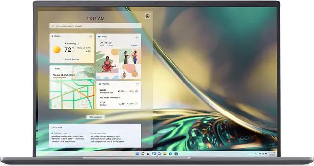 Alt view image 14 of 14 - Acer Swift X Laptop Intel Core i7 12th Gen 1260P (2.10GHz) 16GB Memory 512 GB PCIe SSD Intel Arc A370M 16.0" Windows 11 Home 64-bit SFX16-52G-73U6