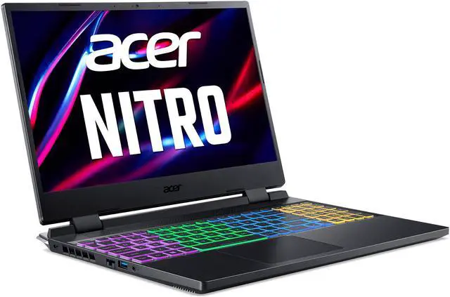 Main image of Acer Nitro 5 - 15.6" GeForce RTX 3060 Laptop GPU - Intel Core i5-12500H  - 16GB Memory - 512 GB PCIe SSD - Windows 11 Home - Gaming Laptop - 144 Hz IPS (AN515-58-527S )