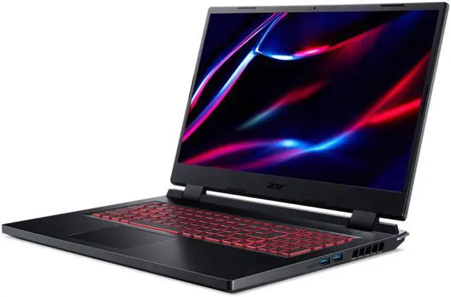 Alt view image 2 of 8 - Acer Nitro 5 - 17.3" GeForce RTX 3050 Ti Laptop GPU - AMD Ryzen 7 6800H - 16GB Memory - 500 GB PCIe SSD - Windows 11 Home - Gaming Laptop - 144 Hz IPS (AN517-42-R6BL )