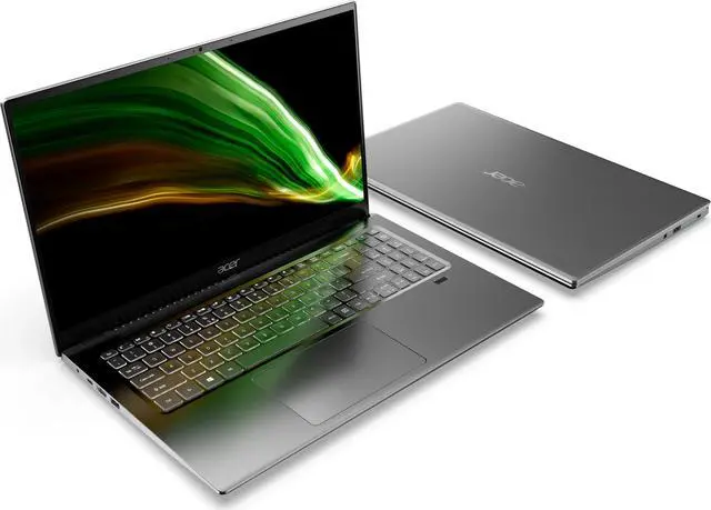 Alt view image 7 of 7 - Acer Laptop Swift X Intel Core i5-11320H 8GB Memory 512 GB NVMe SSD GeForce RTX 3050 Laptop GPU 16.1" Non-Touch Screen Windows 11 Home 64-bit SFX16-51G-538T