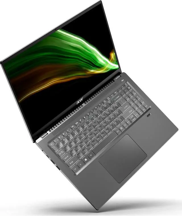 Alt view image 4 of 7 - Acer Laptop Swift X Intel Core i5-11320H 8GB Memory 512 GB NVMe SSD GeForce RTX 3050 Laptop GPU 16.1" Non-Touch Screen Windows 11 Home 64-bit SFX16-51G-538T