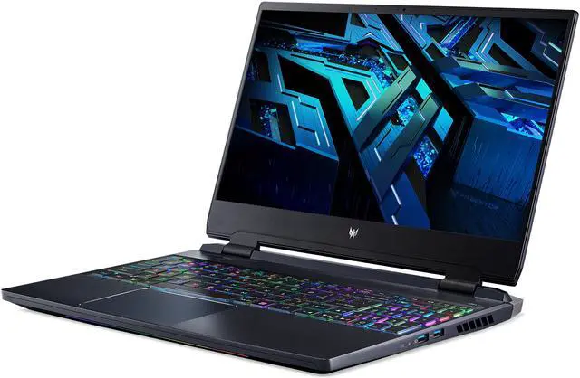Alt view image 3 of 7 - Acer Predator Helios 300 - 15.6" GeForce RTX 3080 Laptop GPU - Intel Core i9-12900H  - 32GB Memory - 2 TB SSD - Windows 11 Home - Gaming Laptop - 60Hz 3D IPS (PH315-55s-90K9 )