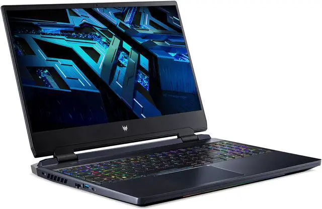 Alt view image 2 of 7 - Acer Predator Helios 300 - 15.6" GeForce RTX 3080 Laptop GPU - Intel Core i9-12900H  - 32GB Memory - 2 TB SSD - Windows 11 Home - Gaming Laptop - 60Hz 3D IPS (PH315-55s-90K9 )