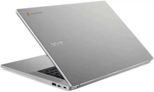 Alt view image 4 of 6 - NX.AQ2AA.002 Acer CB317-1H CB317-1H-C3F2 17.3" Chromebook - Full HD - 1920 x 1080 - Intel Celeron N4500 Dual-core (2 Core) 1.10 GHz - 4 GB RAM - 64 GB Flash Memory - Sparkly Silver