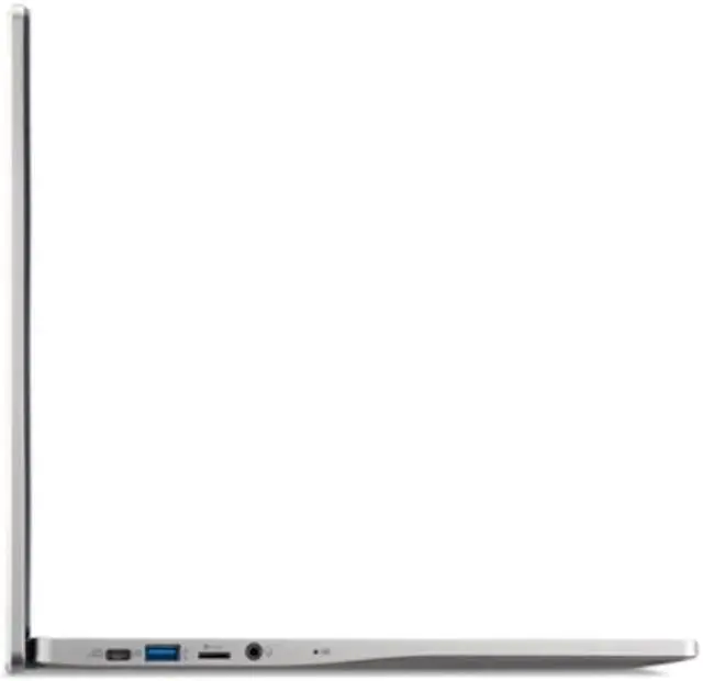 Alt view image 5 of 6 - NX.AQ2AA.002 Acer CB317-1H CB317-1H-C3F2 17.3" Chromebook - Full HD - 1920 x 1080 - Intel Celeron N4500 Dual-core (2 Core) 1.10 GHz - 4 GB RAM - 64 GB Flash Memory - Sparkly Silver