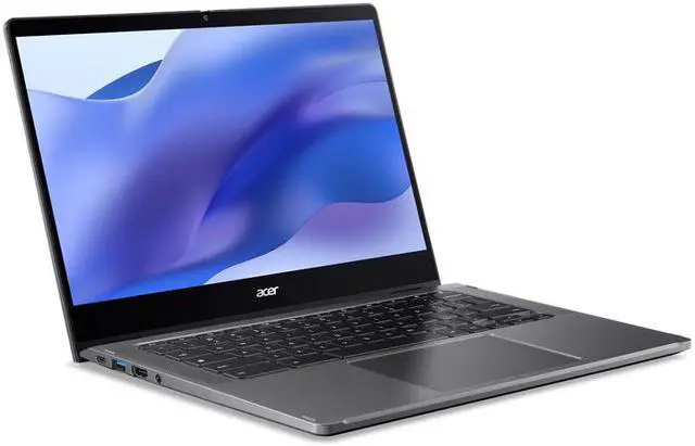 Alt view image 4 of 6 - Acer Chromebook Enterprise Spin 514 CP514-3WH-R8C7 14" Touchscreen Convertible 2 in 1 Chromebook - Full HD - AMD Ryzen 7 5825C Octa-core (8 Core) 2 GHz - 16 GB Total RAM - 256 GB SSD - NX.KBQAA.004