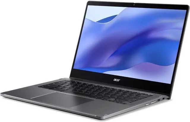 Alt view image 2 of 6 - Acer Chromebook Enterprise Spin 514 CP514-3WH-R8C7 14" Touchscreen Convertible 2 in 1 Chromebook - Full HD - AMD Ryzen 7 5825C Octa-core (8 Core) 2 GHz - 16 GB Total RAM - 256 GB SSD - NX.KBQAA.004