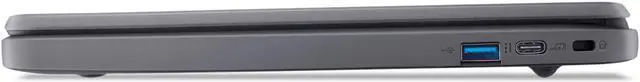 Alt view image 8 of 9 - Acer Chromebook 11.6" Chromebook - HD - 1366 x 768 - Intel N100 Dual-core (2 Core) 800 kHz - 4 GB Total RAM - 32 GB Flash Memory - Black