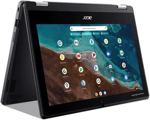Alt view image 6 of 8 - Acer Spin 11.6" Touchscreen Chromebooks 2 in 1 Chrome OS  8 GB RAM 32 GB eMMC