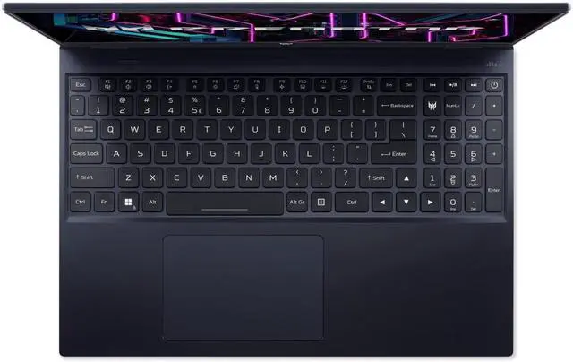 Alt view image 8 of 15 - Acer Predator Helios 16 - 16.0" GeForce RTX 4080 Laptop GPU - Intel Core i9-13900HX  - 32GB Memory - 2 TB PCIe SSD - Windows 11 Home 64-bit - Gaming Laptop - 250 Hz Mini LED (PH16-71-94FB )