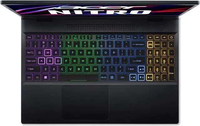 Alt view image 4 of 11 - Acer Nitro 5 - 15.6" GeForce RTX 4060 Laptop GPU - Intel Core i7-12650H  - 16 GB DDR5 Memory - 512 GB PCIe SSD - Windows 11 Home 64-bit - Gaming Laptop - 165 Hz IPS (AN515-58-78BT )