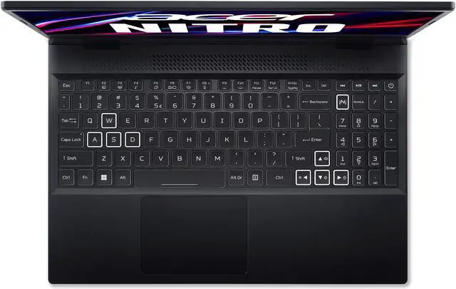 Alt view image 6 of 11 - Acer Nitro 5 - 15.6" GeForce RTX 4060 Laptop GPU - Intel Core i7-12650H  - 16 GB DDR5 Memory - 512 GB PCIe SSD - Windows 11 Home 64-bit - Gaming Laptop - 165 Hz IPS (AN515-58-78BT )