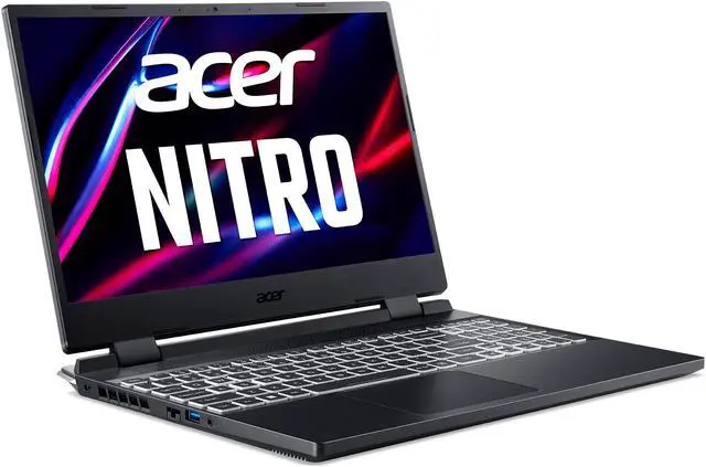 Alt view image 7 of 11 - Acer Nitro 5 - 15.6" GeForce RTX 4060 Laptop GPU - Intel Core i7-12650H  - 16 GB DDR5 Memory - 512 GB PCIe SSD - Windows 11 Home 64-bit - Gaming Laptop - 165 Hz IPS (AN515-58-78BT )