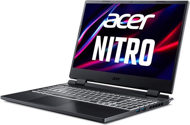 Alt view image 8 of 11 - Acer Nitro 5 - 15.6" GeForce RTX 4060 Laptop GPU - Intel Core i7-12650H  - 16 GB DDR5 Memory - 512 GB PCIe SSD - Windows 11 Home 64-bit - Gaming Laptop - 165 Hz IPS (AN515-58-78BT )